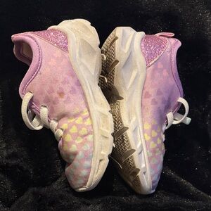 Kids Carters Pink and Purple Light up Shoes